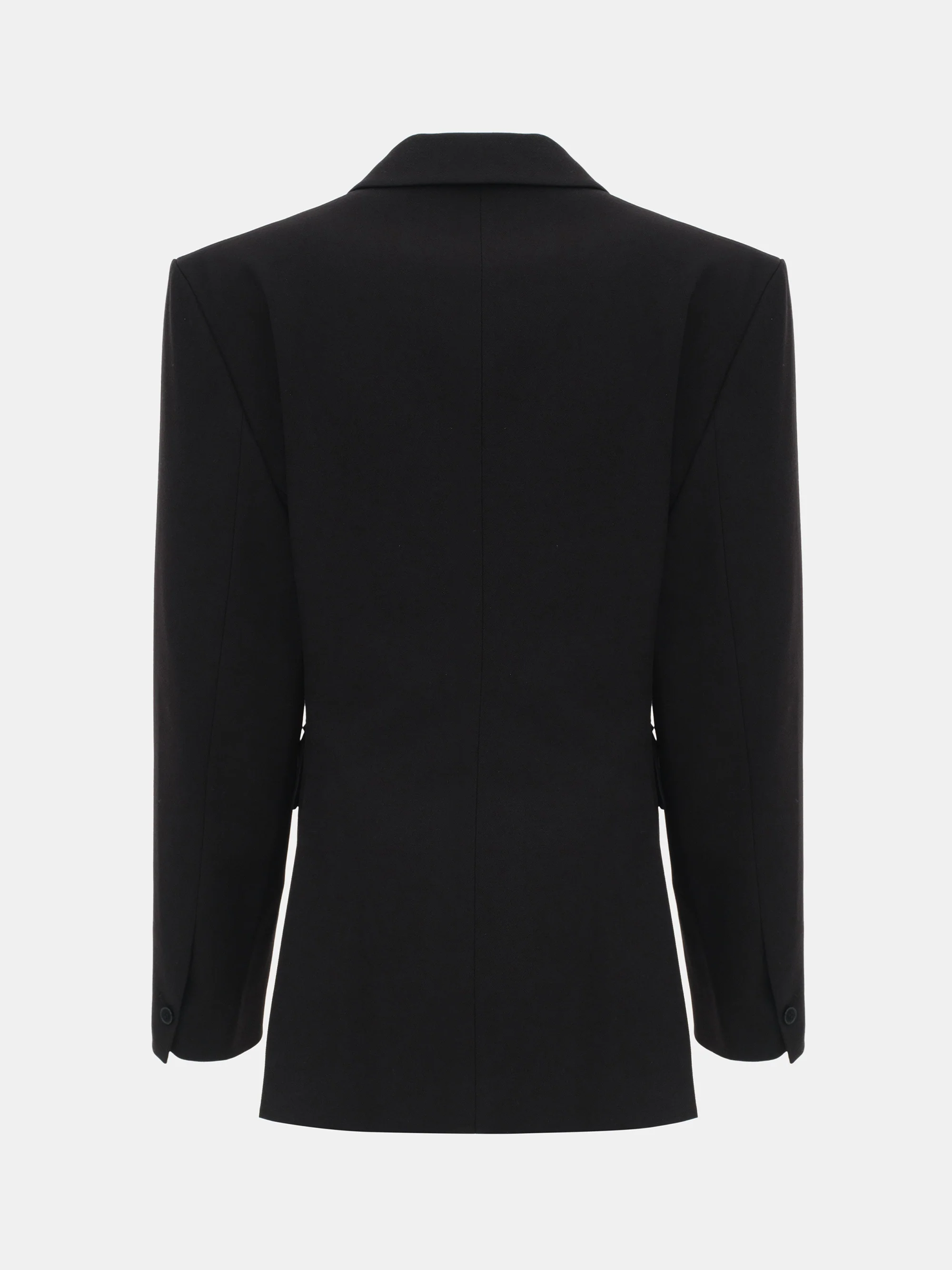 Cinched Suit Blazer, Black - Image 6