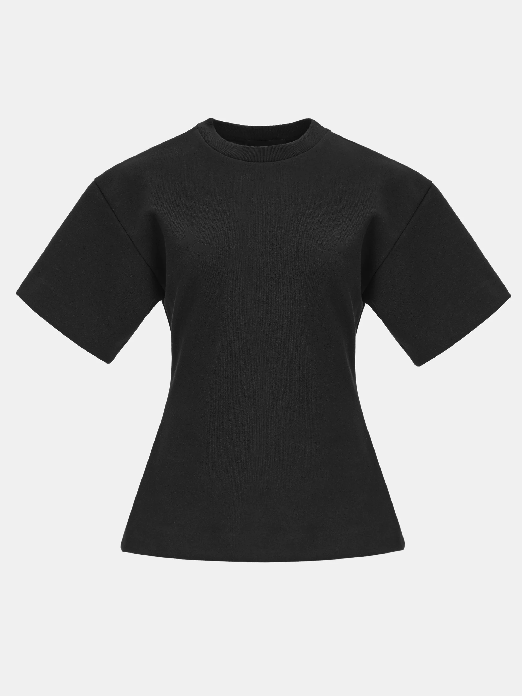 Cinched T-Shirt, Black - Image 4