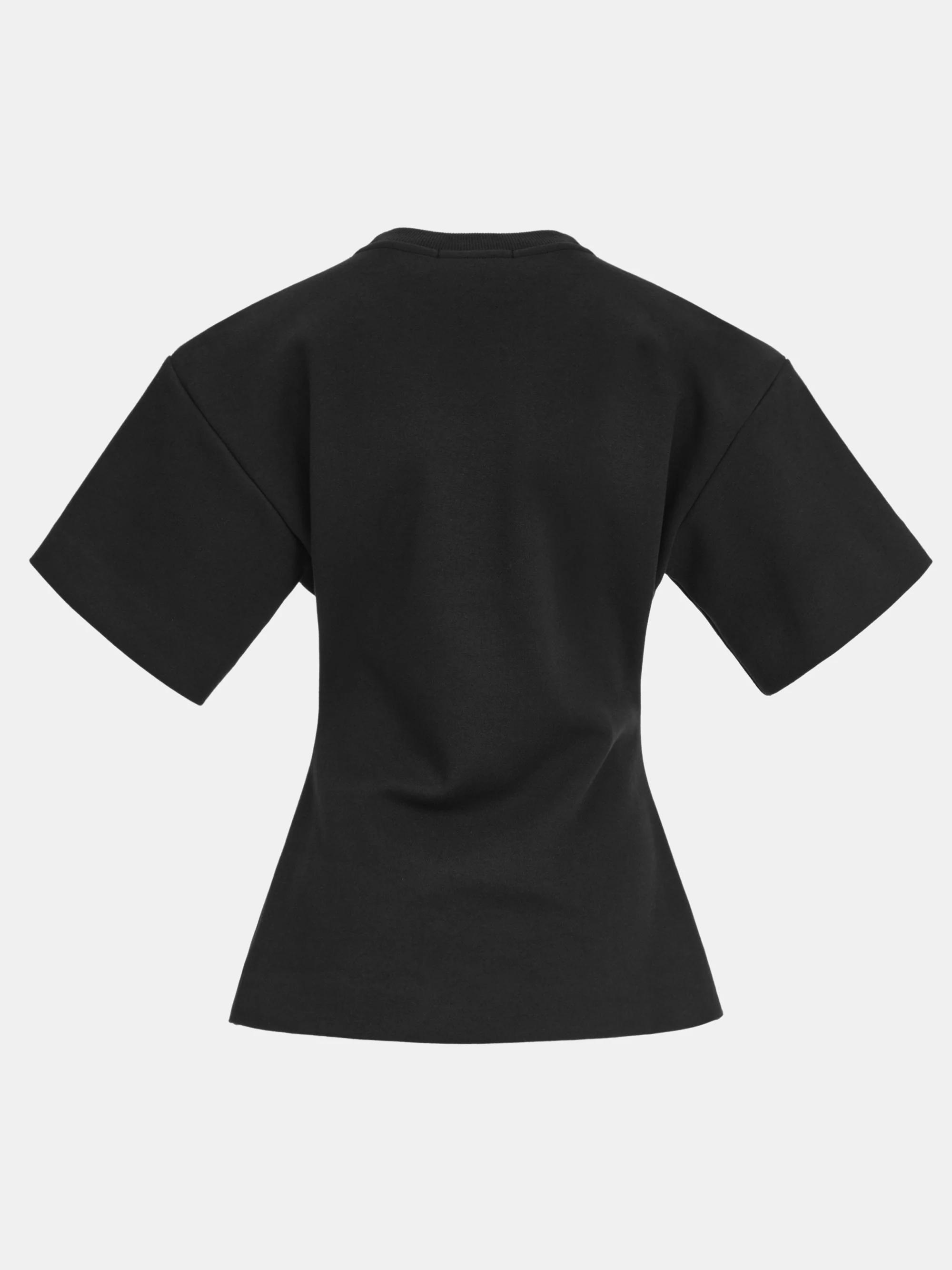 Cinched T-Shirt, Black - Image 5