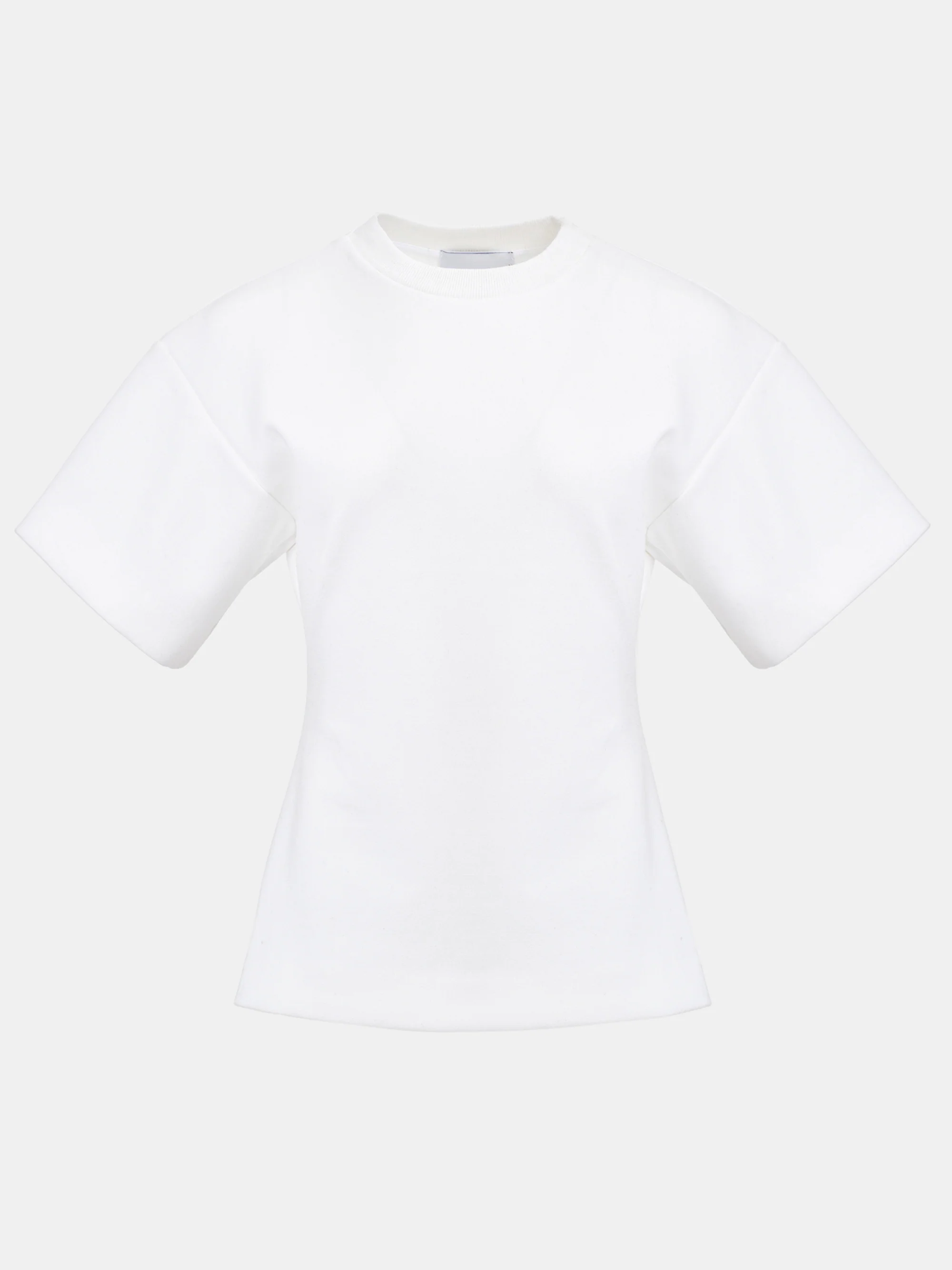 Cinched T-Shirt, White - Image 3