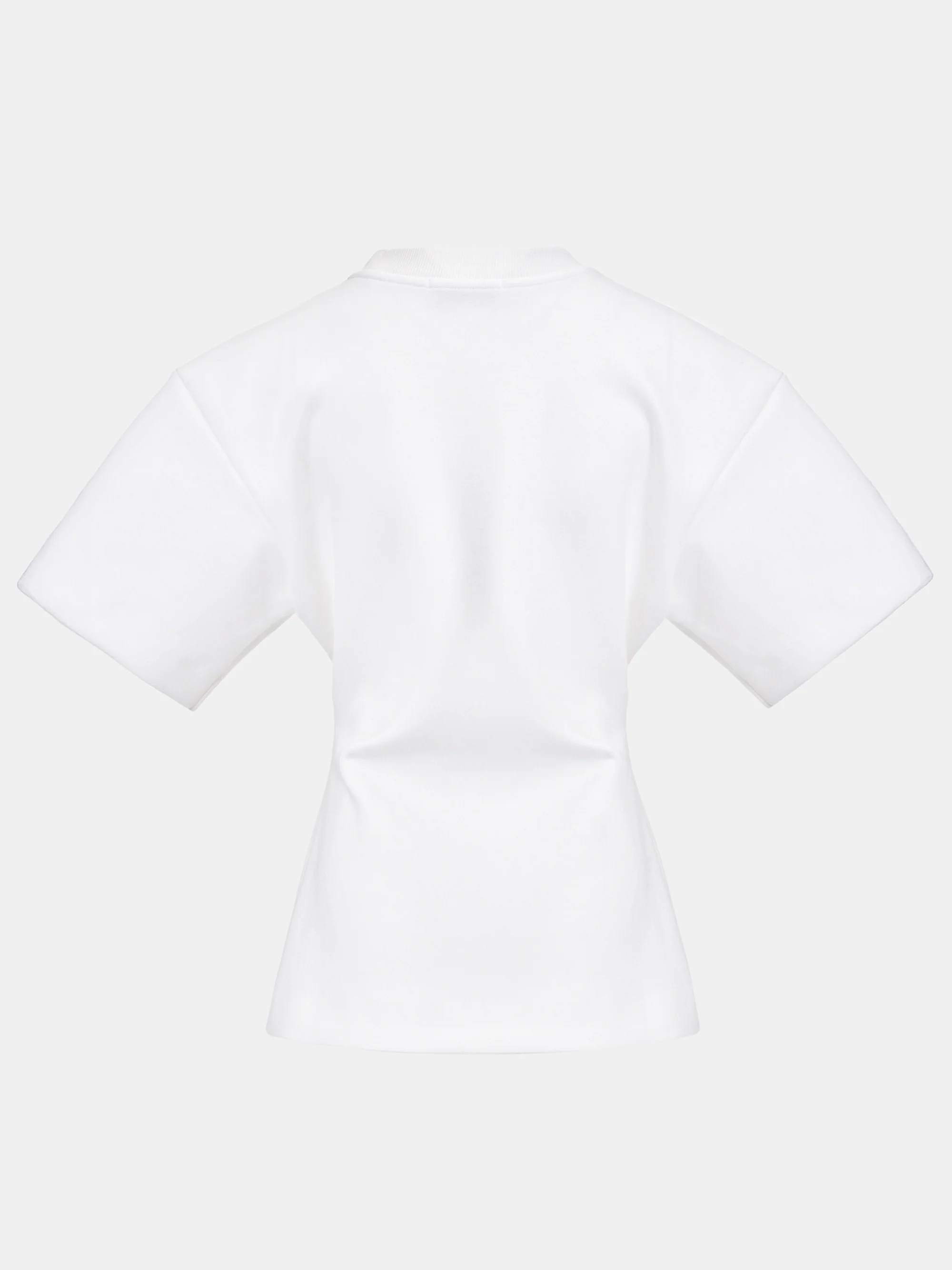 Cinched T-Shirt, White - Image 4
