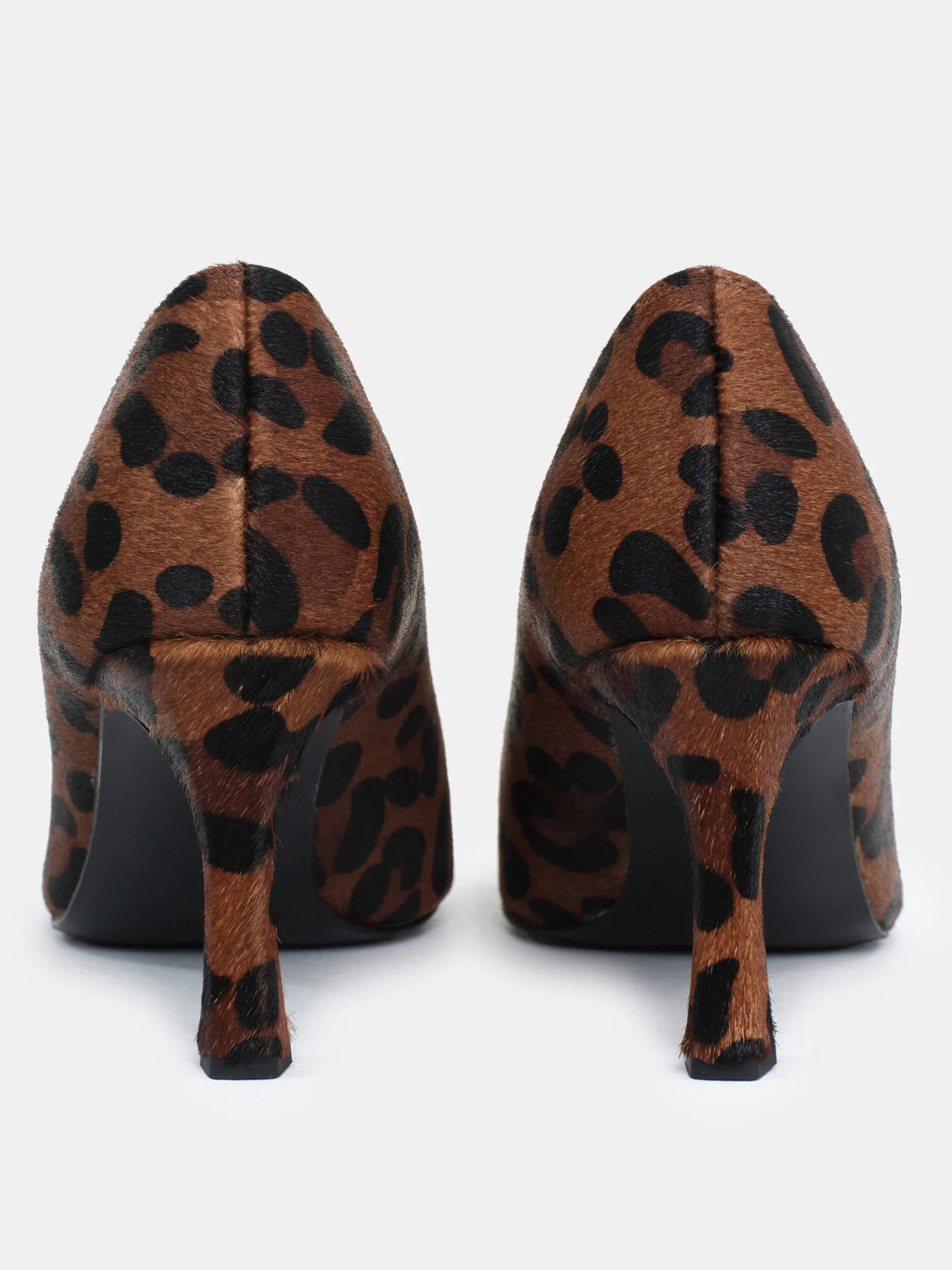 Dako Leopard Pumps, Brown - Image 4