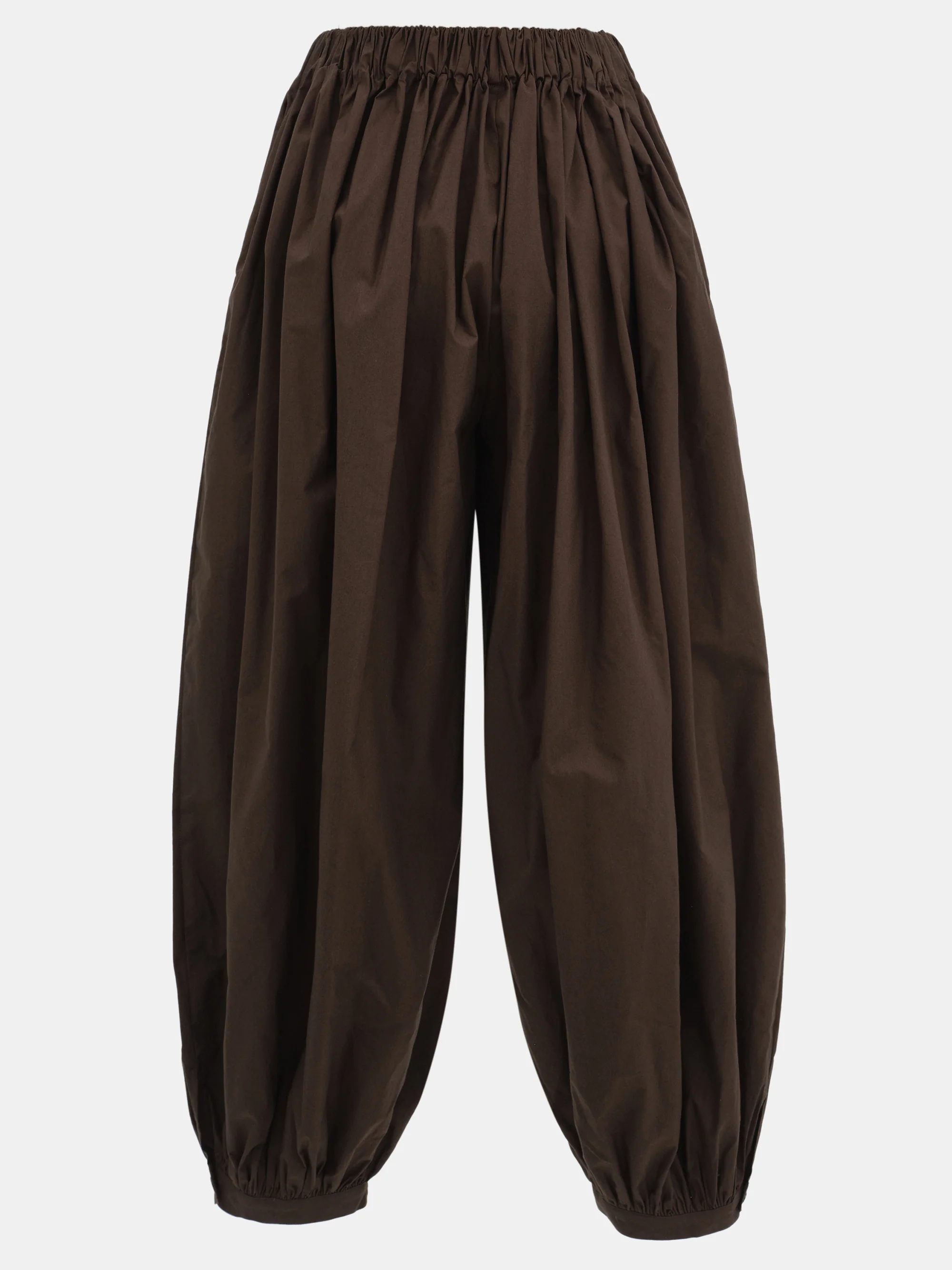 Halle Balloon Parachute Pants, Brown - Image 8