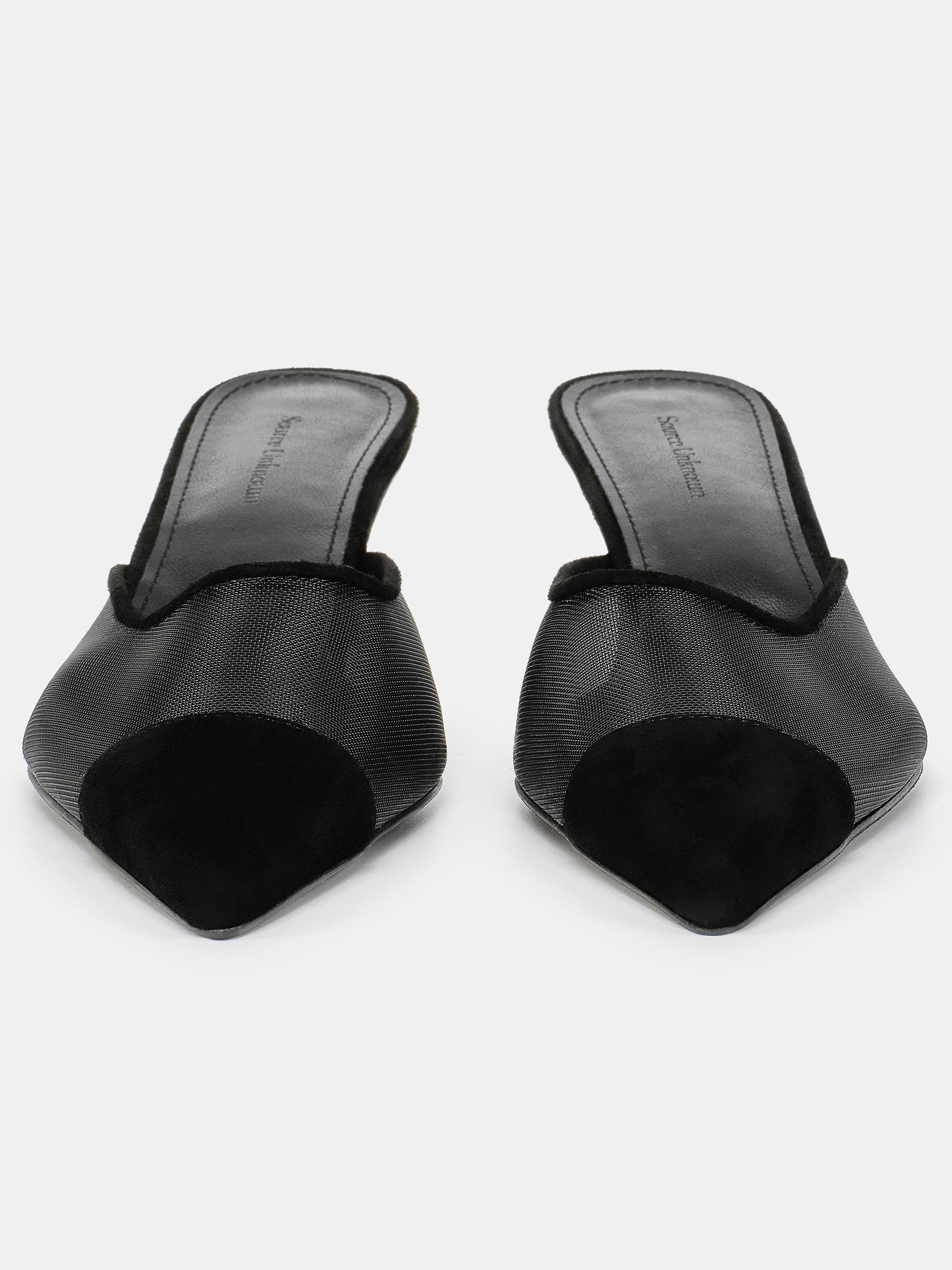 Harper Mesh Mules, Black - Image 5