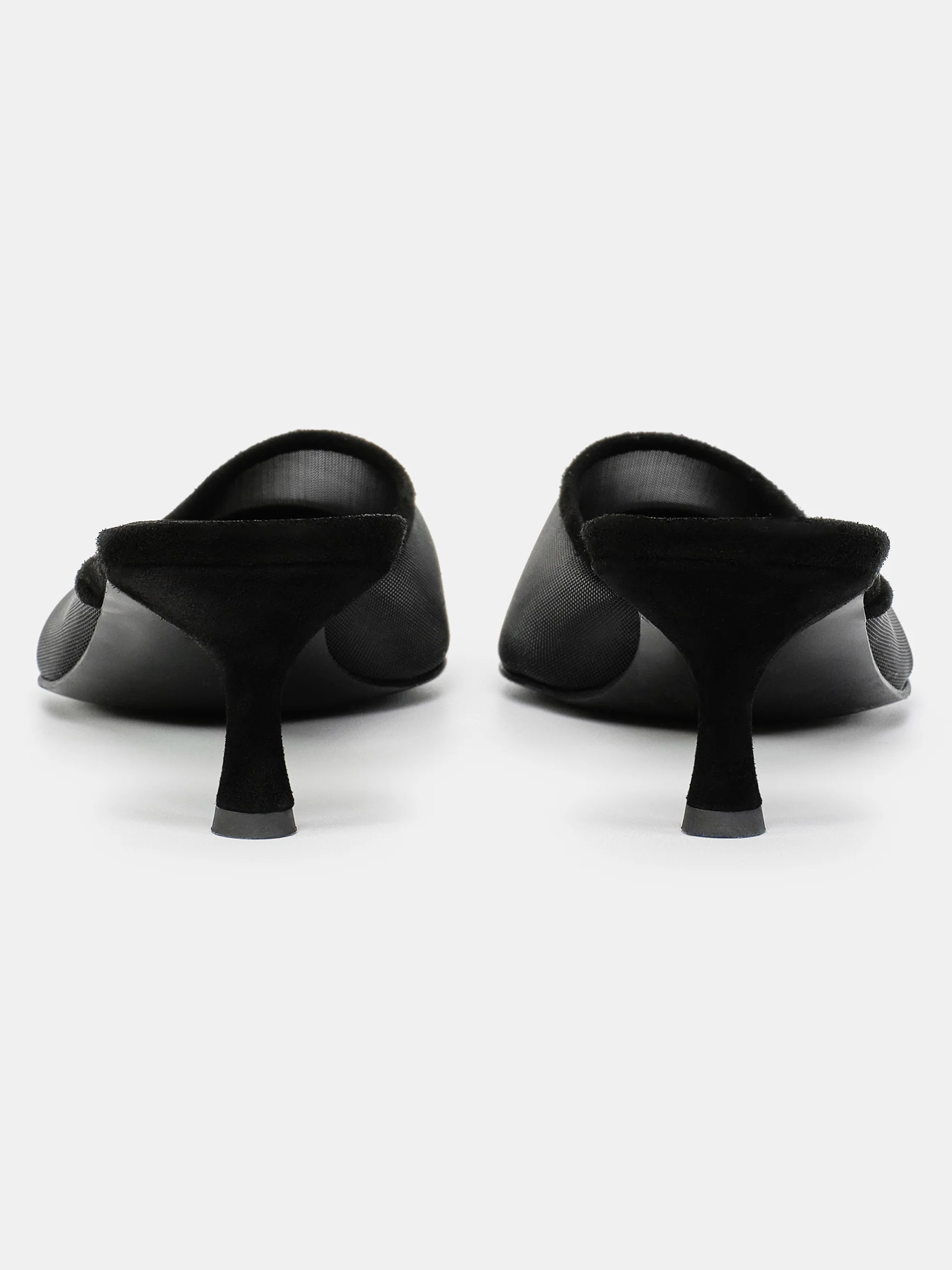 Harper Mesh Mules, Black - Image 6