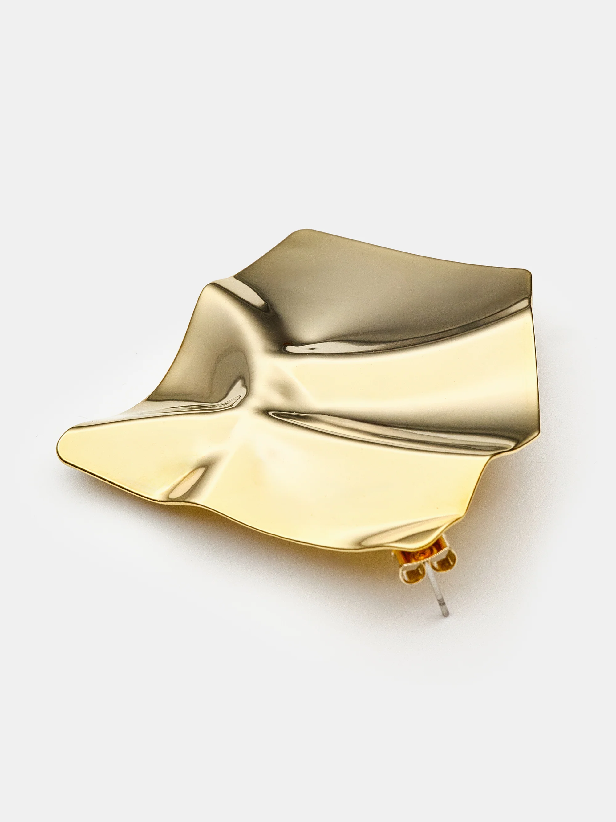 Mismatch Earrings, Gold - Image 5