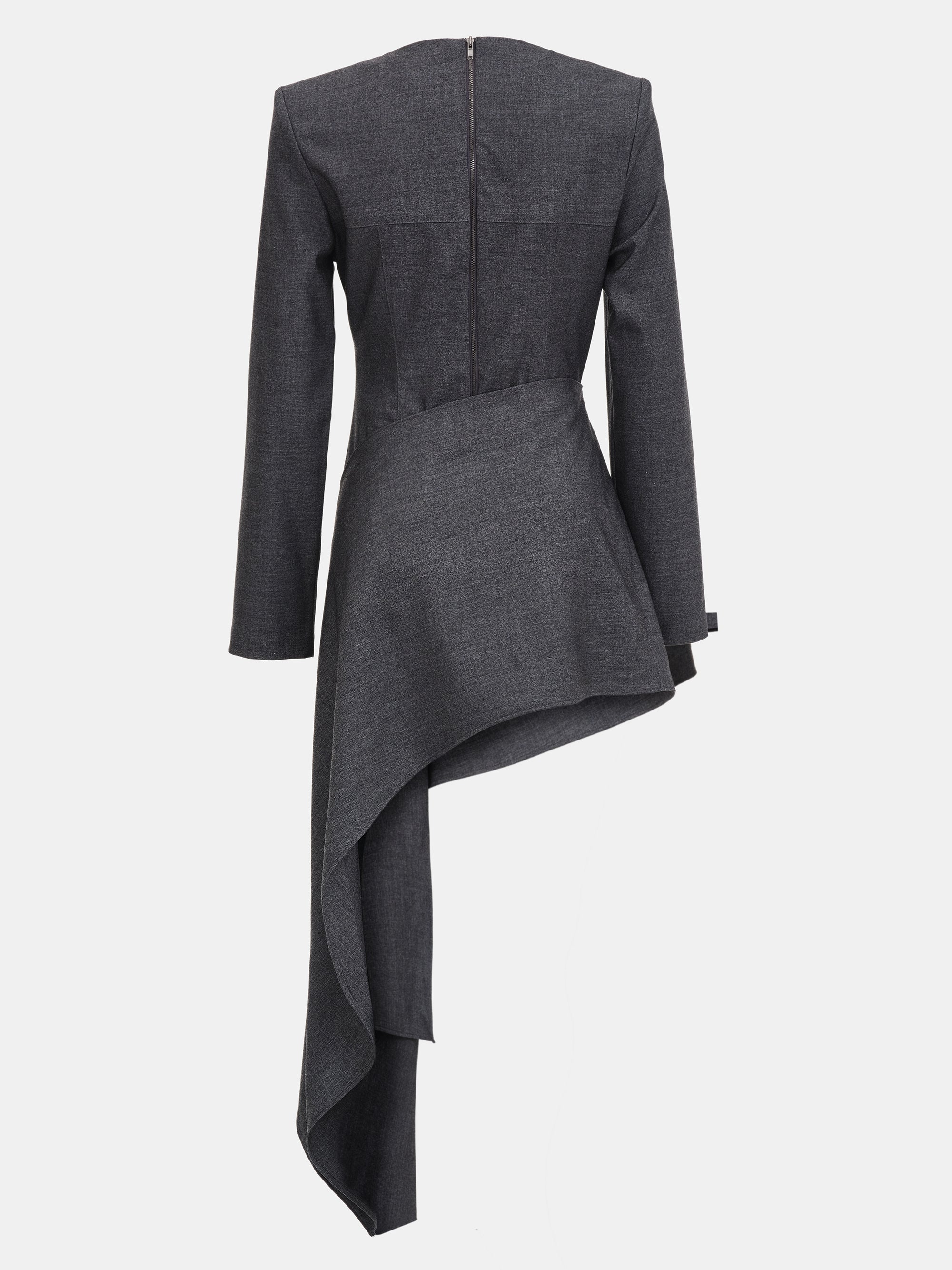 Nevis Asymmetric Panel Top, Charcoal - Image 7