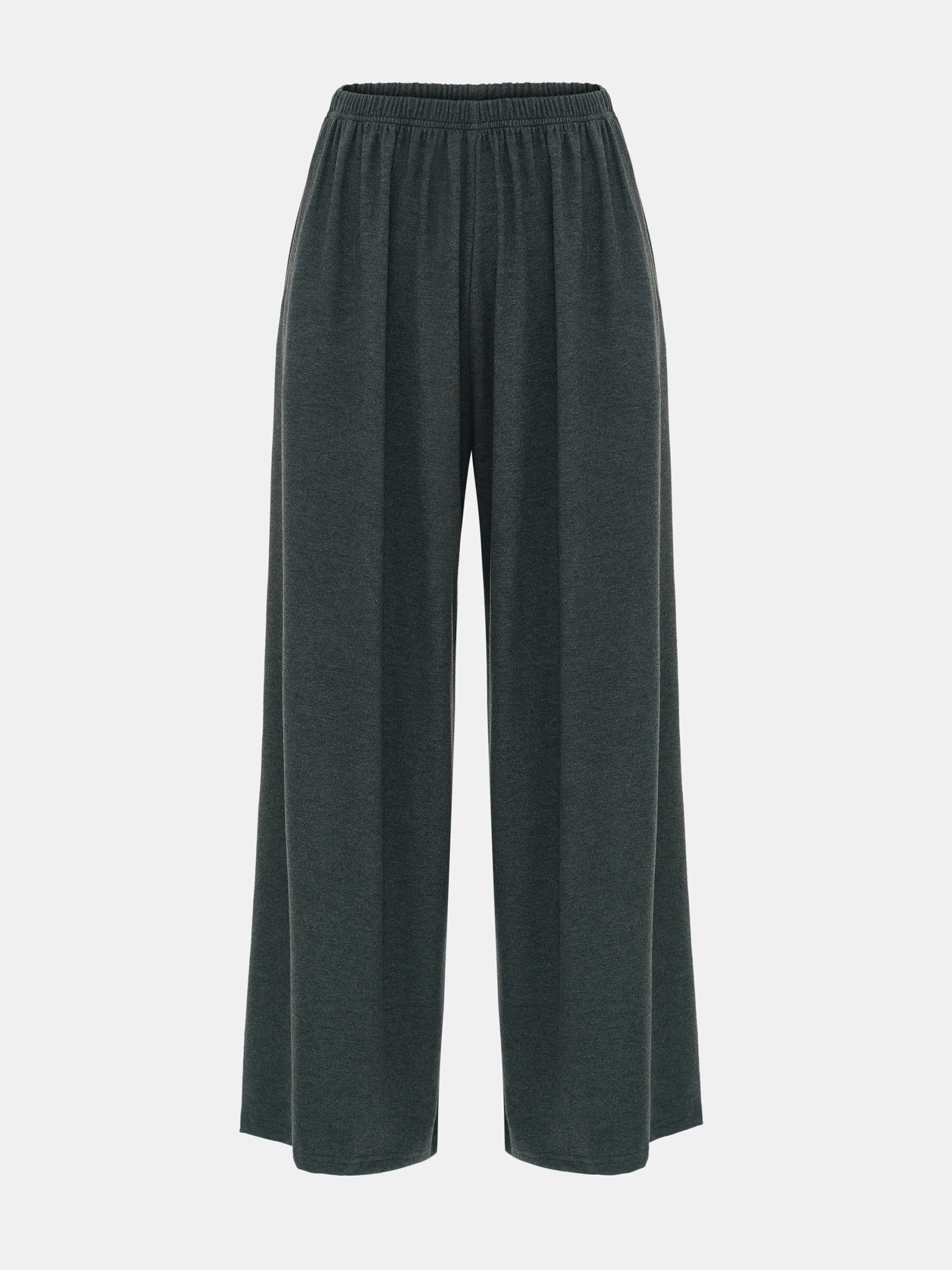Peached Jersey Lounge Pants, Charcoal - Image 5