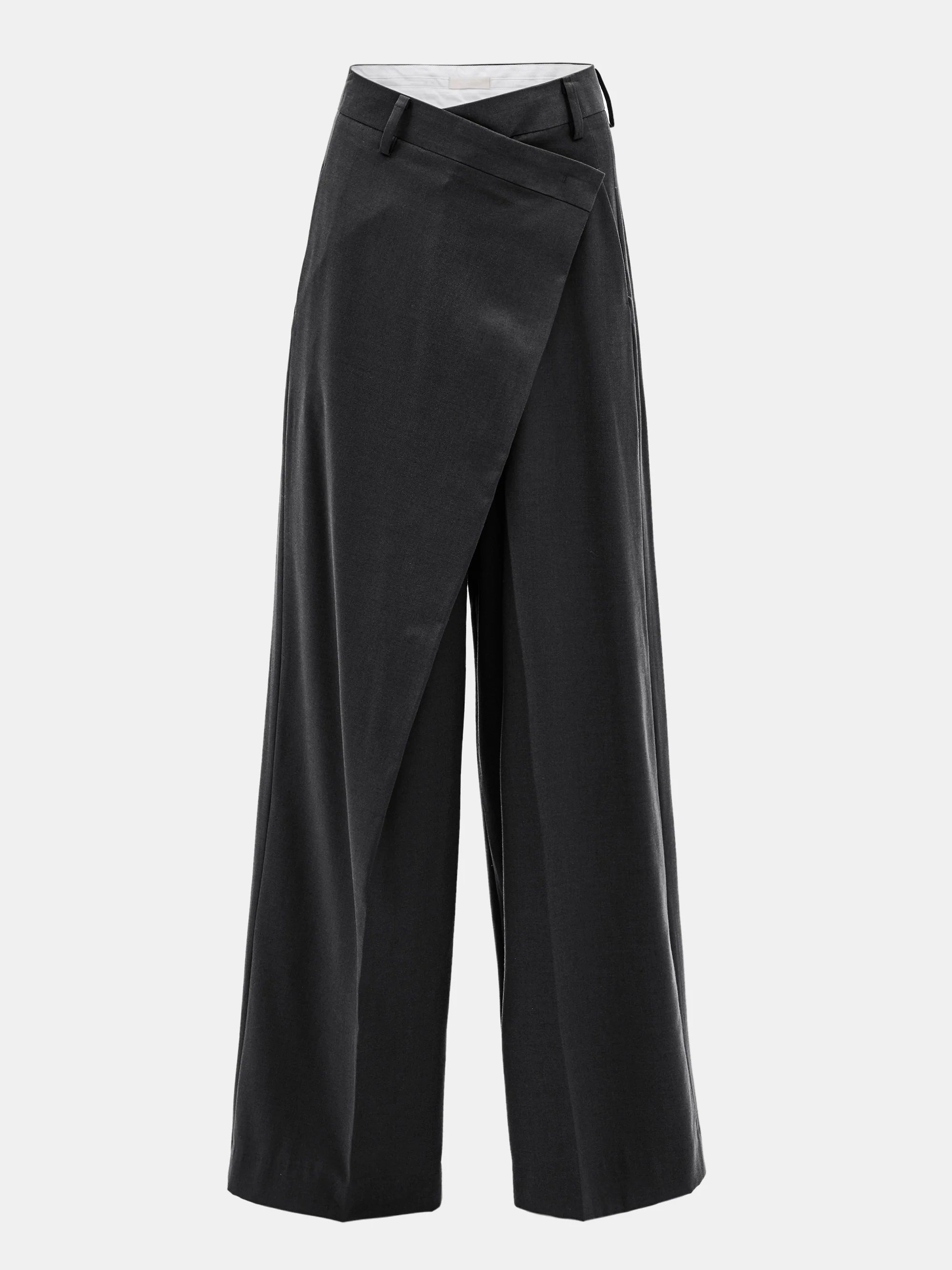 Rennert Criss Cross Trousers, Charcoal - Image 6