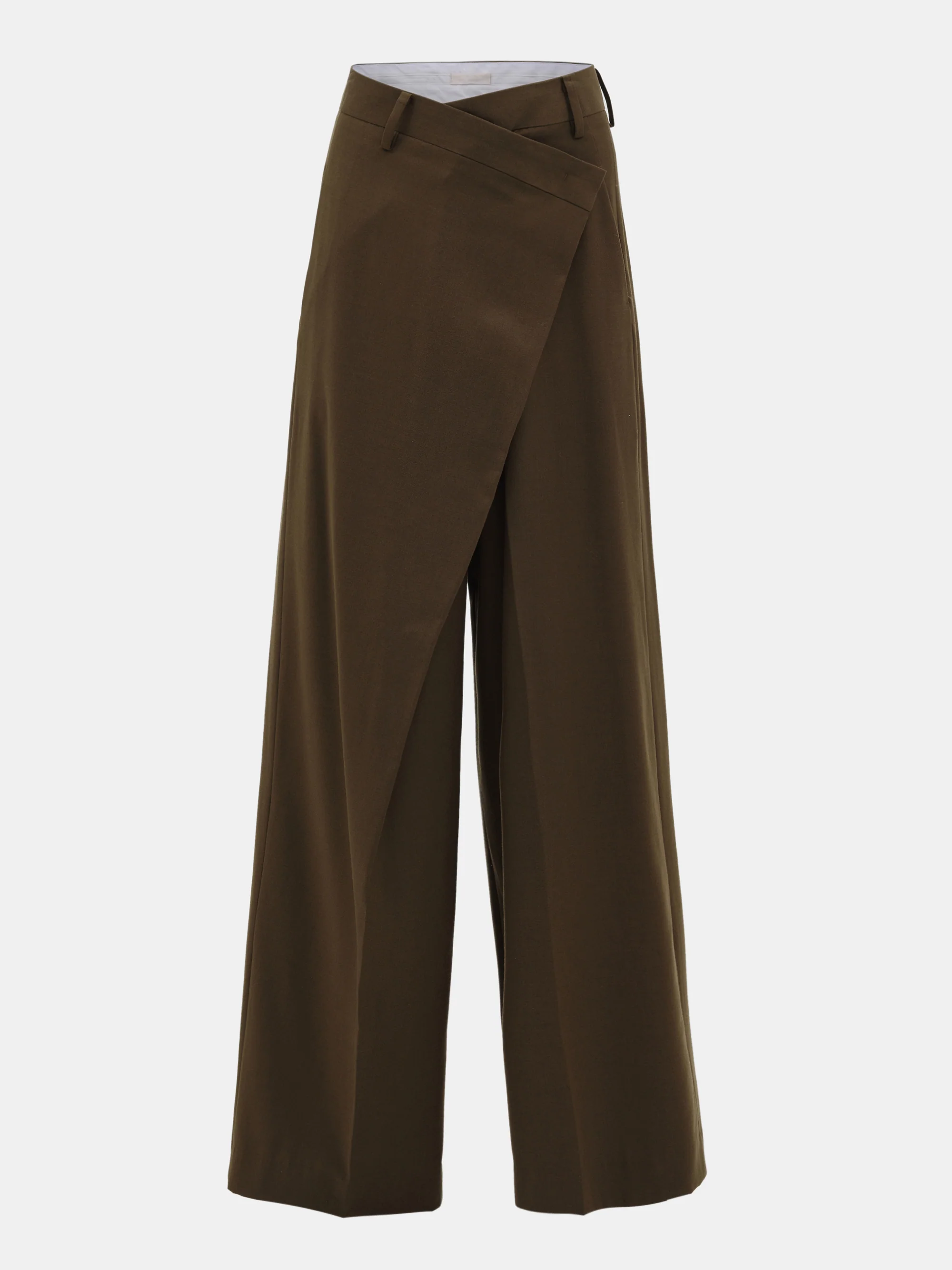 Rennert Criss Cross Trousers, Saddle Brown - Image 6