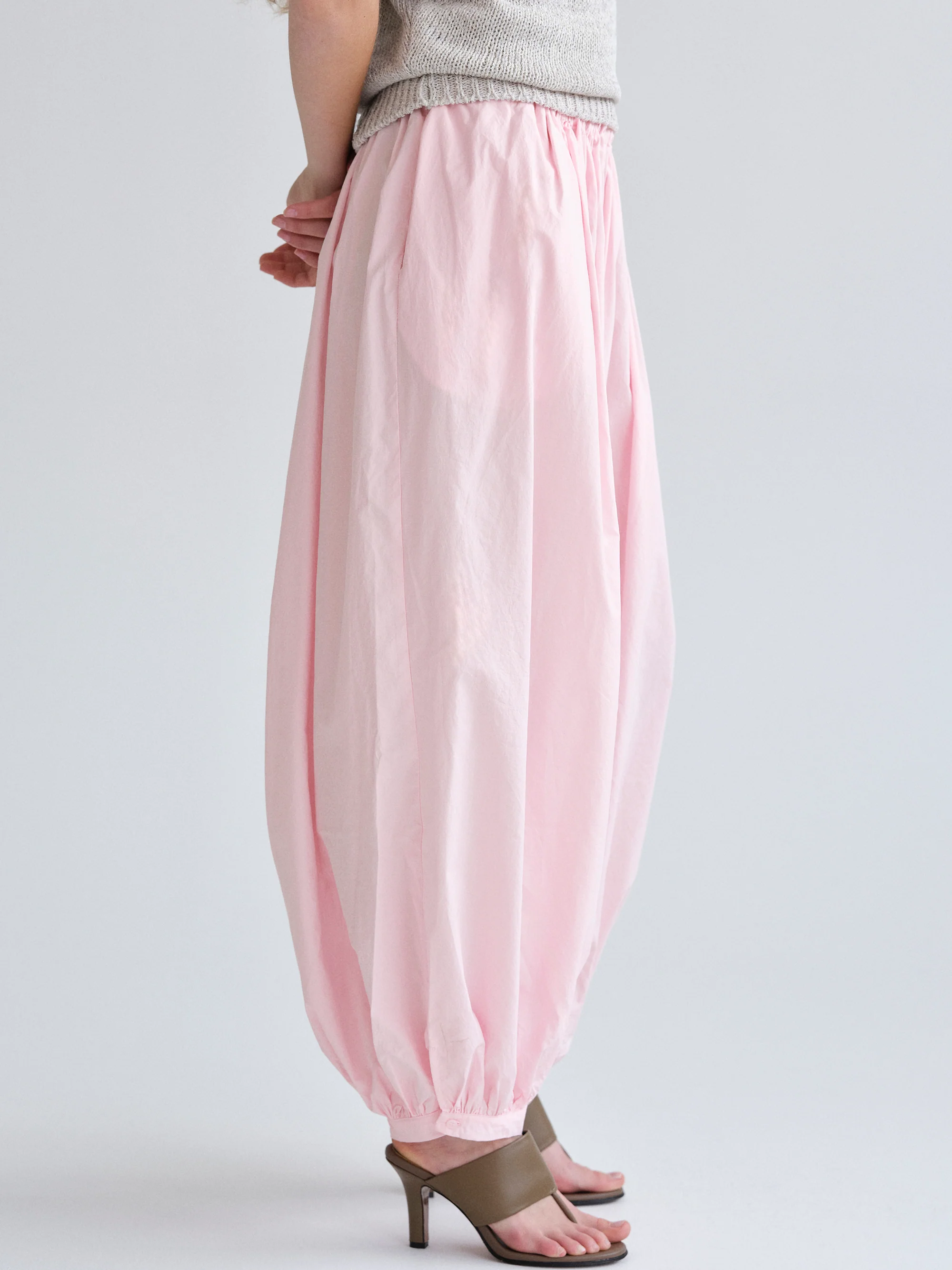 Rumi Balloon Parachute Pants, Pink - Image 6