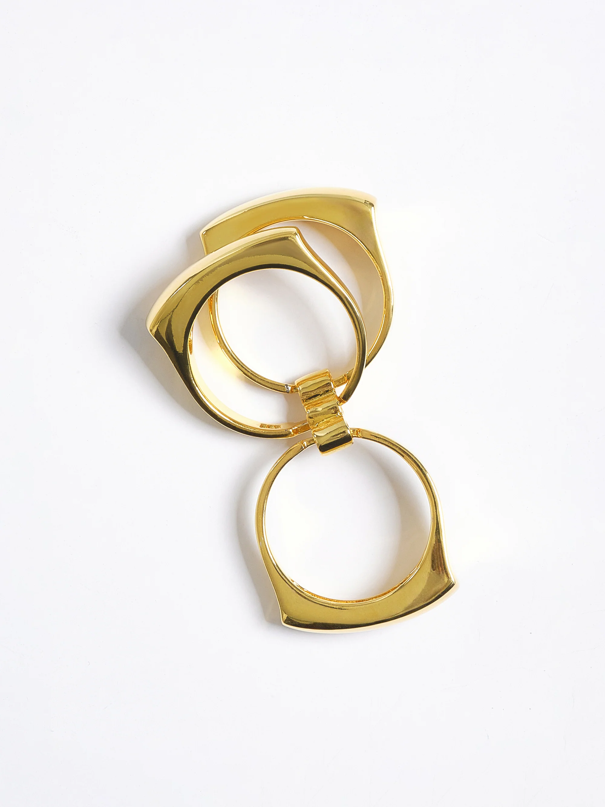 Tiered Bang Ring, Gold - Image 6
